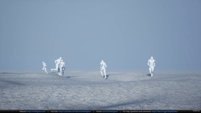 Procedural animation for humans in Unreal Engine 5 Preview