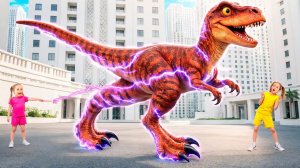 Узнаем динозавров — весело и просто для детей!