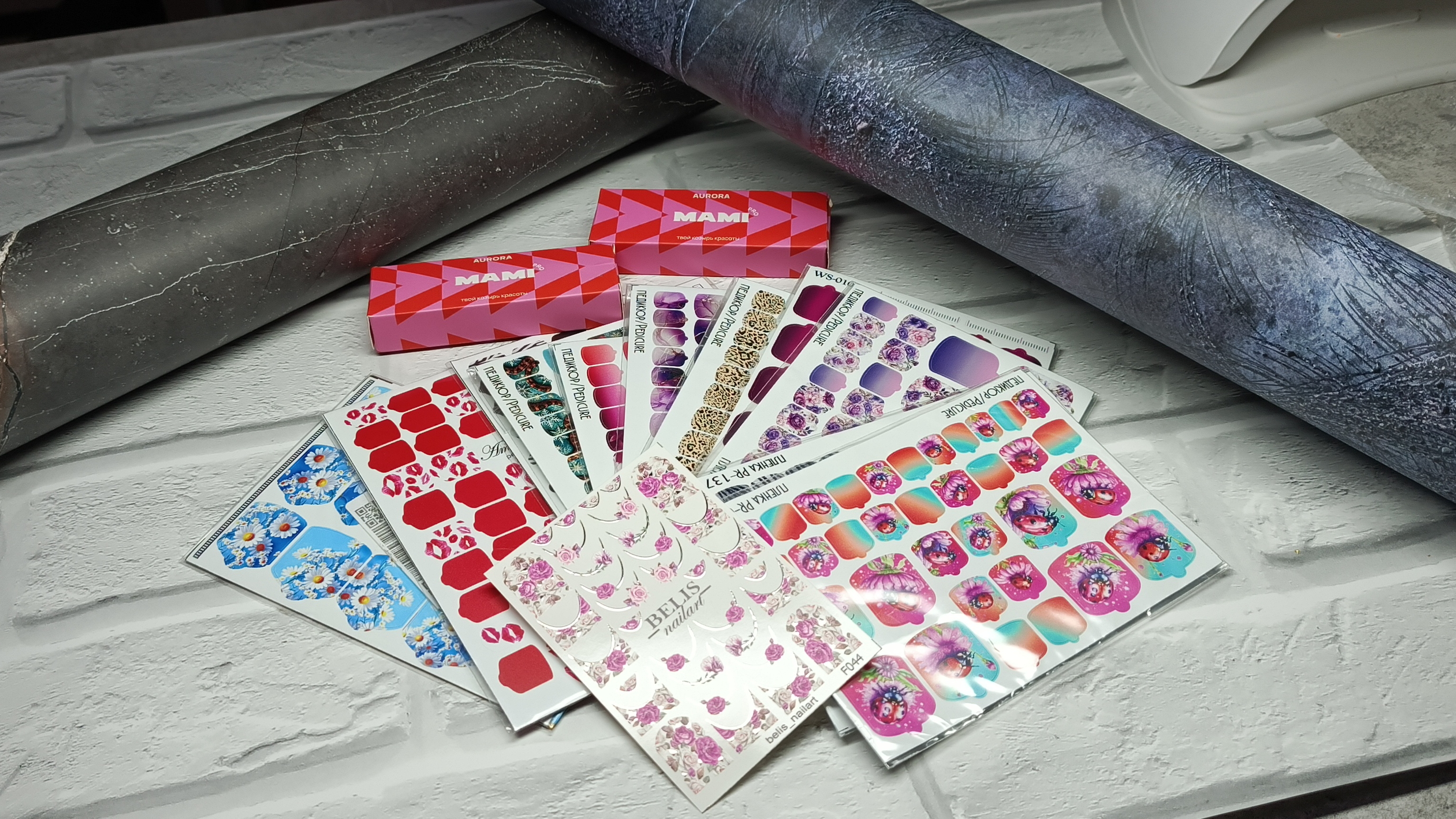 Распаковка 💥 Фотофоны, втирки, пленки для педикюра! смотреть онлайн