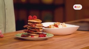 Жареный адыгейский сыр с вареньем. Панкейки с беконом и кленовым сиропом | Наедине с Мосиным /38