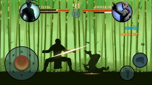 испытание оружий в SHADOW FIGHT — миронин19