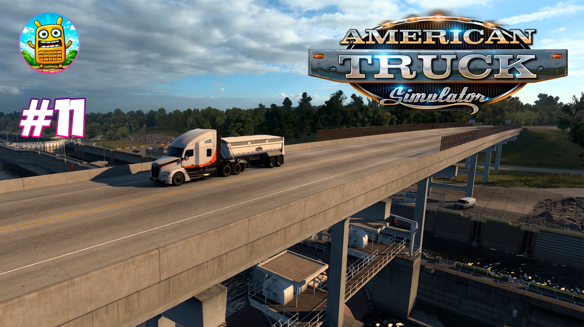 American Truck Simulator🔴[Стрим #11] По достижениям Arkansas смотреть онлайн