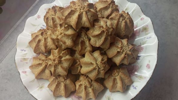 Овсяное печенье с кунжутом