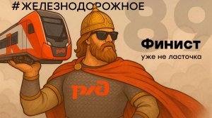 Распаковка электропоезда "Финист" в депо, полный обзор с выездом на линию. #Железнодорожное - 89 с.