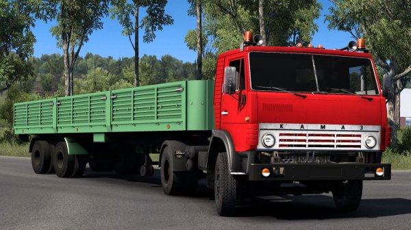 537 / ЕTS2 1.57 / Перегоняю КАМАЗ из Абхазии в Болгарию.