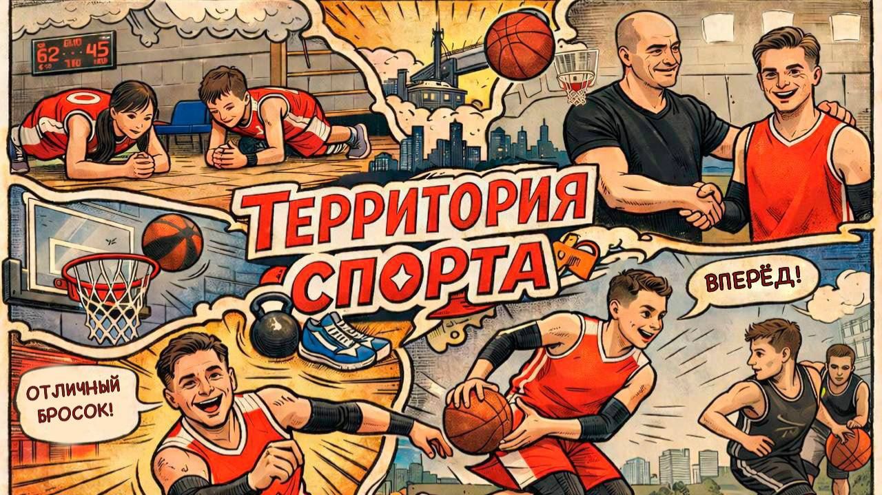 «Территория спорта» от 24 января 2026 г: баскетбол смотреть онлайн