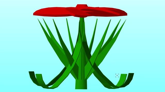 3D-композиция Аленький Цветочек от 9 февраля 2026