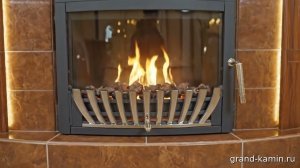 Печь-камин ABX BRITANIA EXclusive с кафелем: секреты отопления #отопление #камин