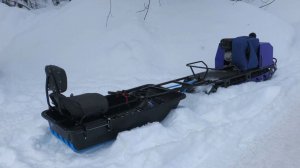 Покатушки на мотобуксировщиках перед фестивалем "Битва мотобуксировщиков 2026". Часть 1.