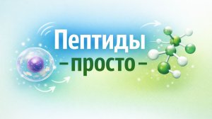 🌈  О сложном просто - Пептиды: что это и как они действуют