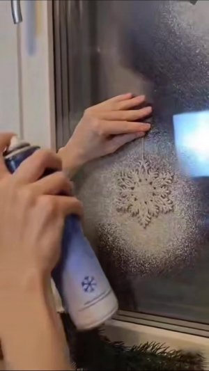 Как по-праздничному yкpасить окнa