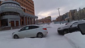 Прогулка по Архангельску. Проспект Ломоносова. 09.02.2026