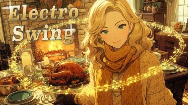 Electro Swing BGM_ ENJOY the FEAST! 🦃 Delicious Vocal Mix for Thanksgiving & Dinner