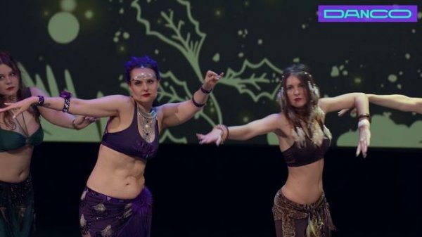 Продолжающая группа Tribal choreo, «Tribal Drive, Mix», педагог-хореограф Евгения Степакова