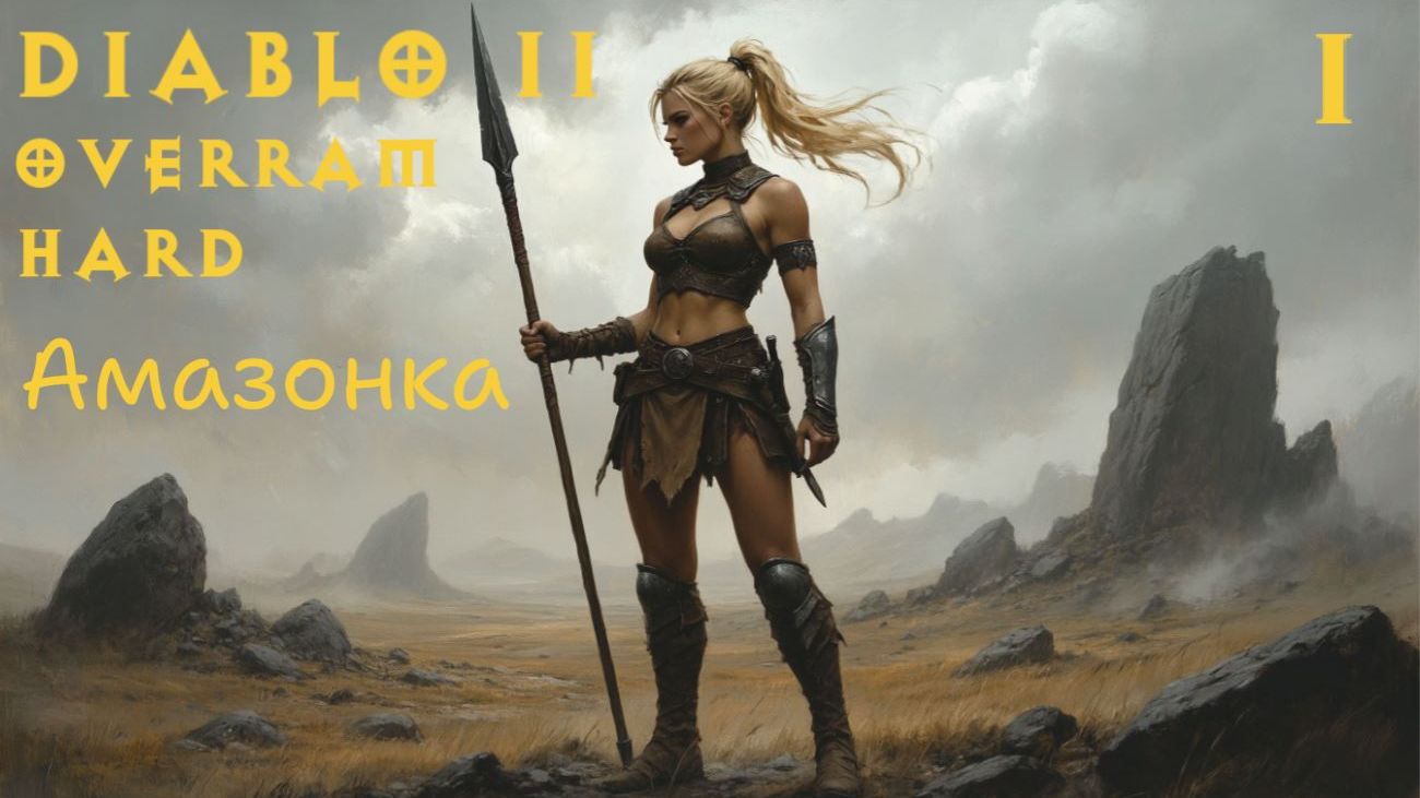 Снова Лагерь Изгнанниц. Diablo 2 Сложность Hard # 01