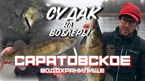 СУДАК на ВОБЛЕРЫ. Ловля спиннингом с лодки на Саратовском водохранилище поздней осенью