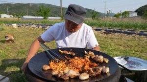 Свинина на огне МУКБАНГ