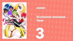 Вселенная милашки Хани 3 серия «Я создана для вас» (аниме-сериал, 2018)