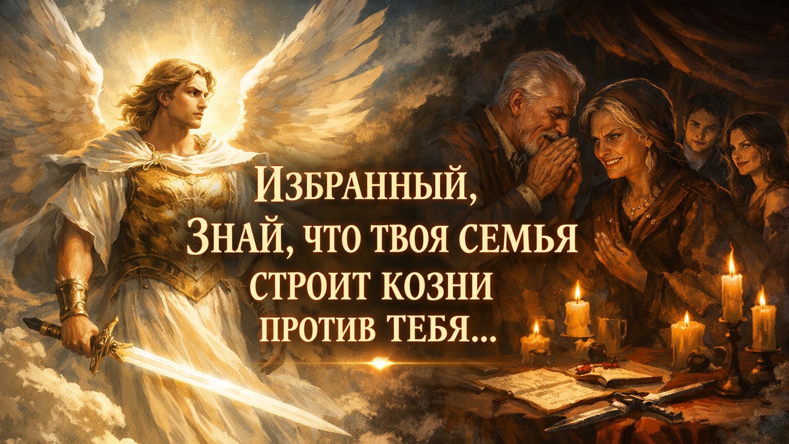 ИЗБРАННЫЙ ⚠️ ТВОЯ СЕМЬЯ СТРОИТ КОЗНИ ПРОТИВ ТЕБЯ — ПОСЛАНИЕ БОГА смотреть онлайн