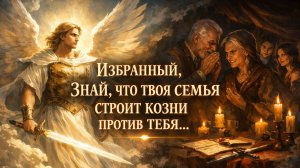 ИЗБРАННЫЙ ⚠️ ТВОЯ СЕМЬЯ СТРОИТ КОЗНИ ПРОТИВ ТЕБЯ — ПОСЛАНИЕ БОГА