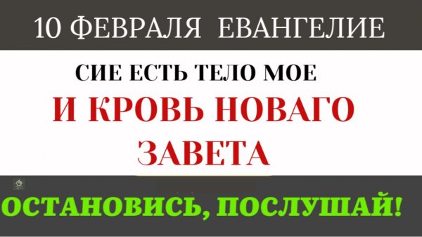 10 февраля Цена Крови. Почему Иуда оценил Бесценного в 30 монет? Евангелие дня