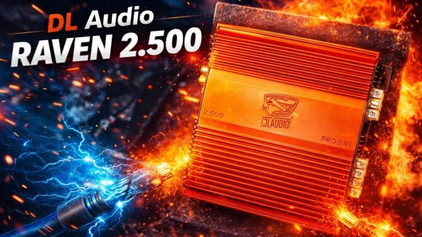 Мощный двухканальный усилитель для твоей системы - DL Audio Raven 2.500