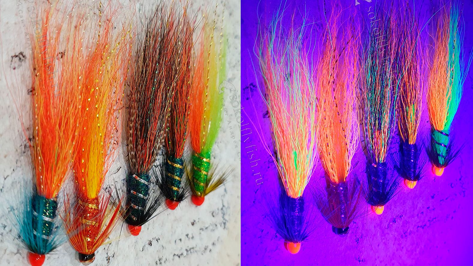 Ловчие мушки Кольского от Андрея Соколова. Обзор мушек на трубках 2 часть. смотреть онлайн