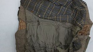 41537 Пиджаки мужские в шотландскую клетку, 4пак, Mens tartan Blazers, секонд (vintage/extra) оптом