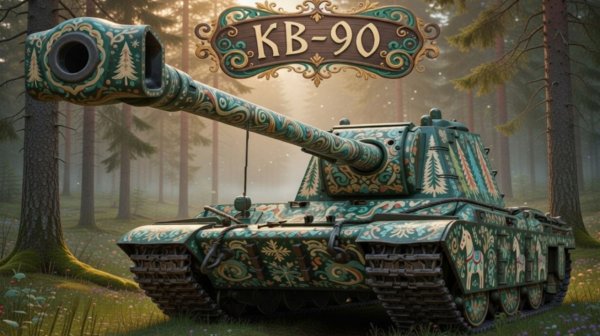 КВ-90 - Прокачка советской мощи раздающей лещи))) #танки #worldoftanks #миртанков #wot