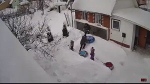 Дети и внуки наше все (заливаем горку)