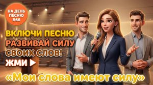 НА ДЕНЬ ПЕСНЮ #66 | HIP-HOP АФФИРМАЦИЯ на ораторское мастерство | "Мои слова имеют силу"