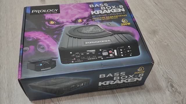 Активный сабвуфер PROLOGY KRAKEN BASS BOX-8