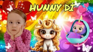 ✨Диана и Никки✨ Играем в дочки матери 🥰 Забавная история для малышей. Детский канал Hunny Di💕