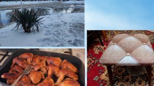 Мой дом на юге. Затопило. Кресло. Крылышки.