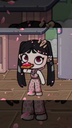 кормлю кошечку 🍉🌸.