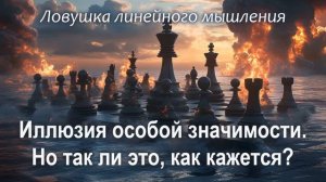 Ловушка линейного мышления - иллюзия особой значимости