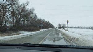 В ЕЙСКЕ ОПЯТЬ ГОЛОЛЁД.РЕМОНТ НА УЛИЦЕ ПОБЕДЫ.