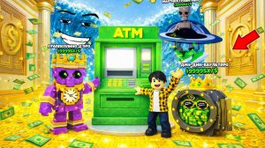 НЕРЕАЛЬНОЕ ВЕЗЕНИЕ В КРАФТАХ БОЖЕСТВЕННЫХ БРЕЙНРОТОВ В СБЕГИ ОТ ЦУНАМИ В РОБЛОКС !