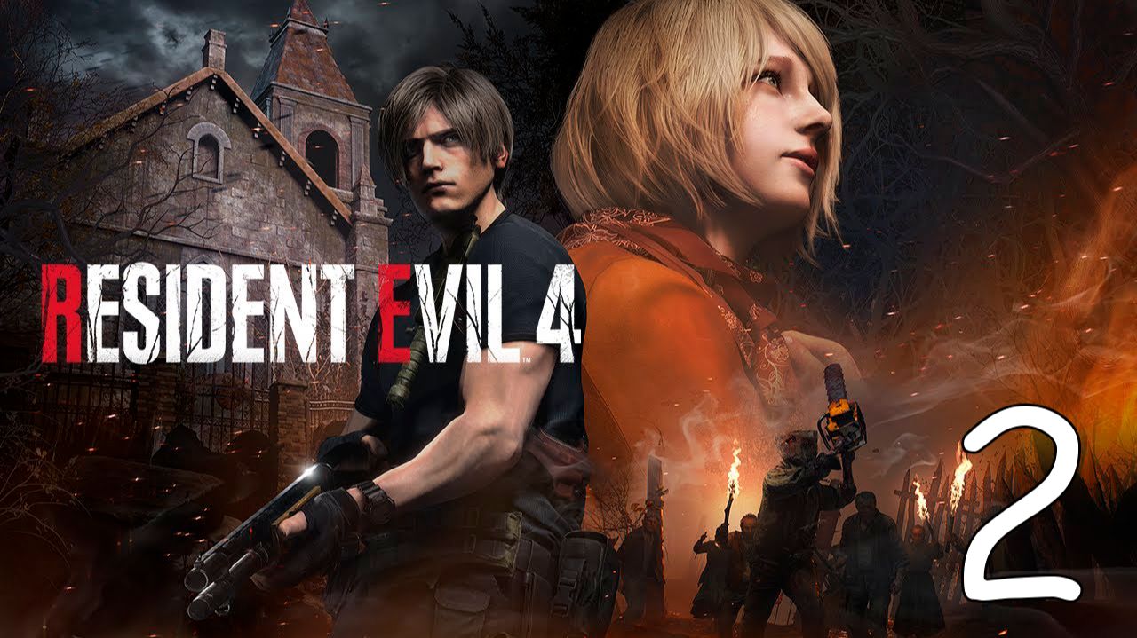 Прохождение Resident Evil 4 R #2 Осквернённая Церковь смотреть онлайн