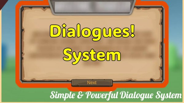 Asset Unity - Simple & Powerful Dialogue System (Диалоговая система)