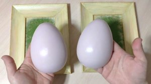 Пасхальное панно в стиле шебби-шик / Роспись яиц акриловыми контурами