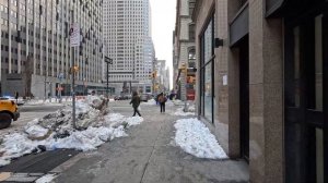 СНЕЖНЫЙ БРОДВЕЙ ❄️ Уютная зимняя прогулка по Нью-Йорку