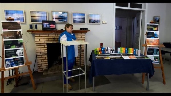 Моя первая презентация компании Full Energy в Доме Художников.