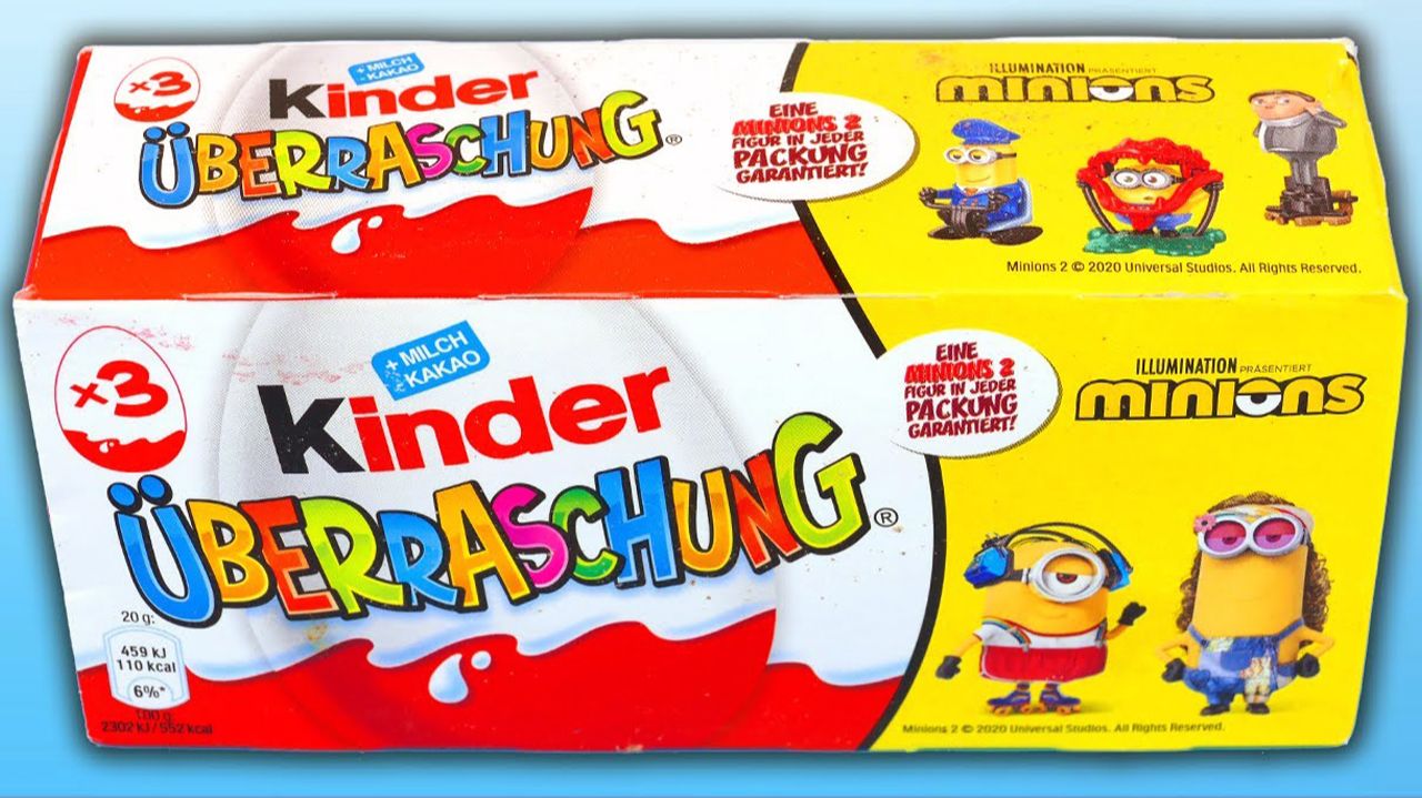 Мультики для детей про набор Киндер сюрпризов, посмотрим на игрушки. Мультики залипалки малышам смотреть онлайн