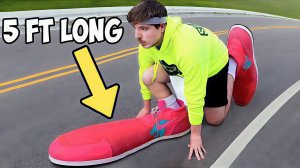 Как я пробежал марафон в огромных кроссовках. Мистер Бист