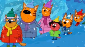ТРИ КОТА.  МУЛЬТФИЛЬМ ИГРА. НОВАЯ СЕРИЯ. ЗИМНИЕ КАНИКУЛЫ. ИГРЫ ПО МУЛЬТИКАМ