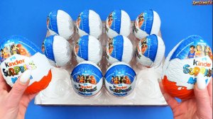 Игрушки Киндер Сюрприз DC полная коллекция | Видео для детей | Мультики для детей