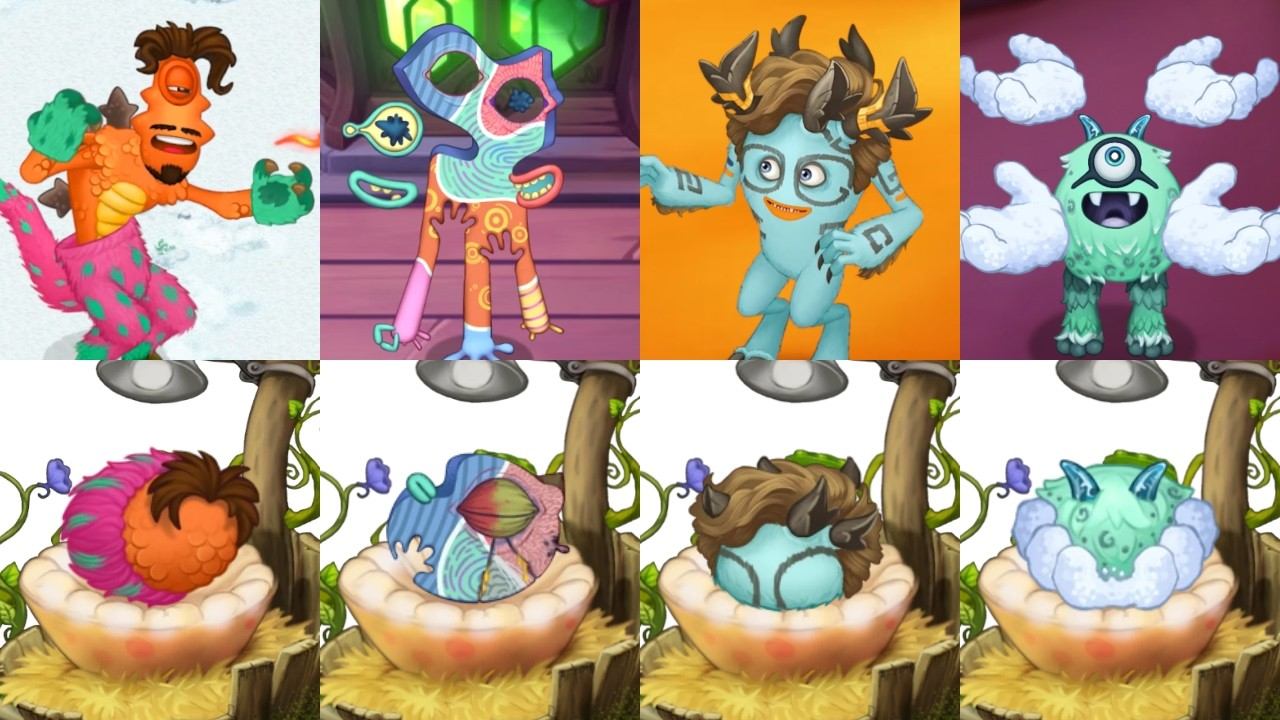 All Monster Eggs - Common Rare And Epic in Alphabetical Orders 2026 ~ My Singing Monsters смотреть онлайн