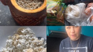 Готовлю перловую кашу с мясом/Продуктовая закупка/Vlog