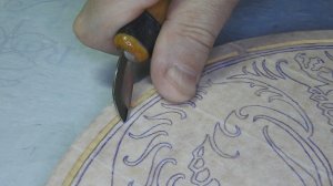 ИНЬ и ЯН часы-панно #10 / Yin-Yang Carved Clock